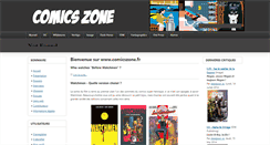 Desktop Screenshot of comicszone.fr